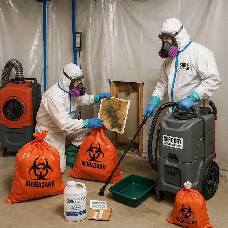 Contaminated Water Handling Protocols process in Kendall County, IL