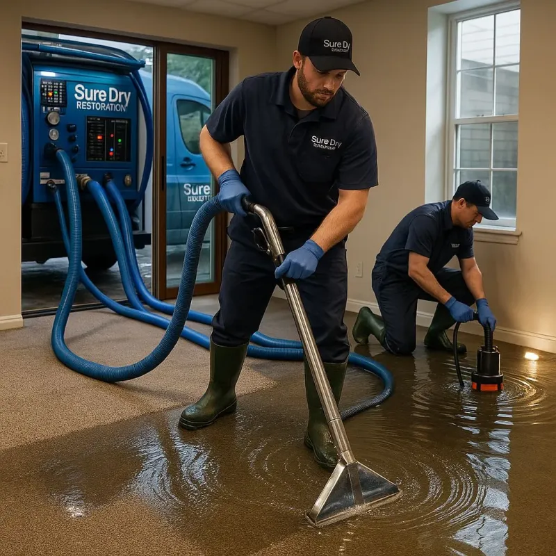 Water Extraction and Removal process in Kendall County, IL